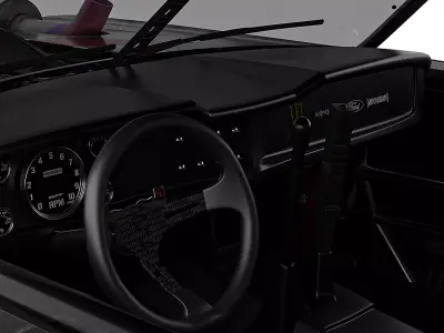 Hoonicorn Mustang V2 3D model