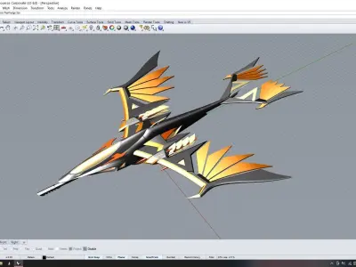 Phoenix Realfredge Fighter 3D print model
