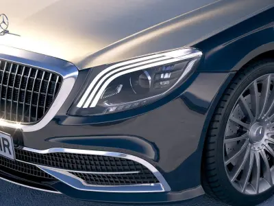 Mercedes Maybach 2019 3D model