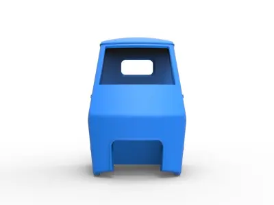 Cab of Ape car proto Scale 1 to 25 3D print model