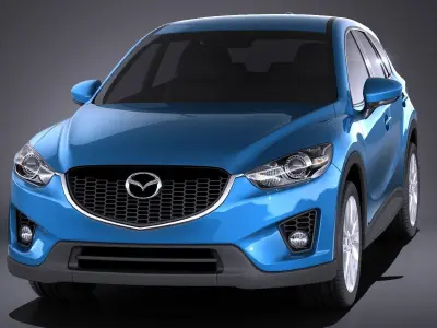 Mazda CX-5 2015 VRAY 3D model