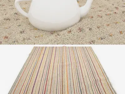 Rugs No 355 Low-poly 3D model