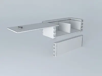 Box for Chess Pieces Free 3D model