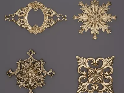 Trim Ornament 39 3D model