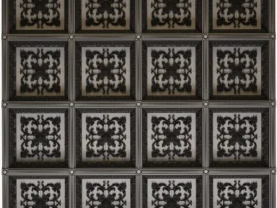 Decorative Ceiling Tile  3D model