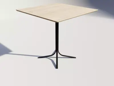 TablecoffeeShop 3D model