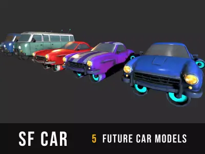 SF Car 3D model