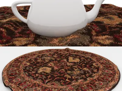 Rugs No 455 Low-poly 3D model