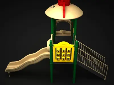 Outdoor Castle 3D model