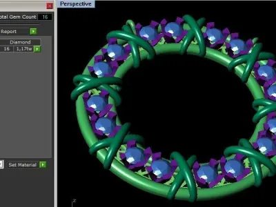 Tiffany Diamond Pendant 3D print model