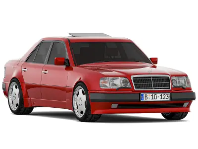 Mercedes-Benz W124 E500 3D model