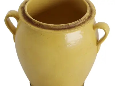 Altman Handcrafted Ceramic Vase 3D model