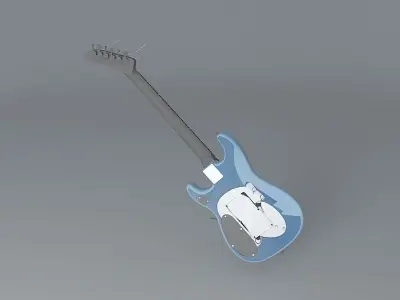 Tom Morellos Arm The Homeless guitar Free 3D model
