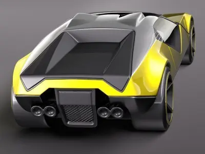 hotwheels lafasta 3D model