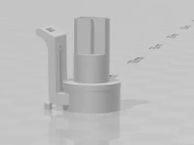 Presure sensor male 3D print model