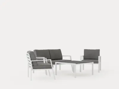Tjorn sofa set Low-poly 3D model