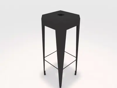 Bar Stool 11 3D model