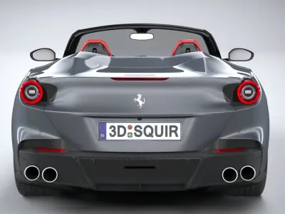 Ferrari Portofino M 2021 3D model