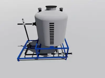 CIP Tank 3D print model