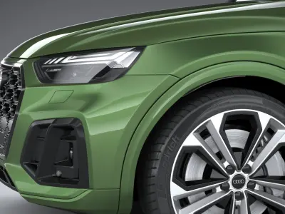 Audi Q5 S-line 2021 3D model