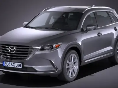 Mazda CX-9 2017 3D model