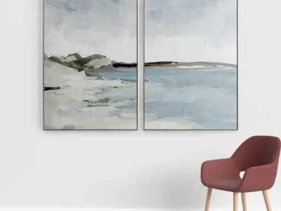 Photo Frame 308 Low-poly 3D model