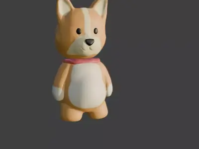 3d model of keychain  3D print model