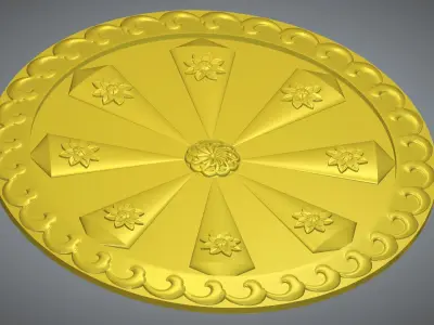 Decorative Circle Free 3D print model