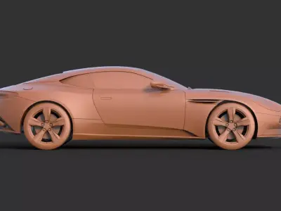 ASTON MARTIN DB11 3D print model