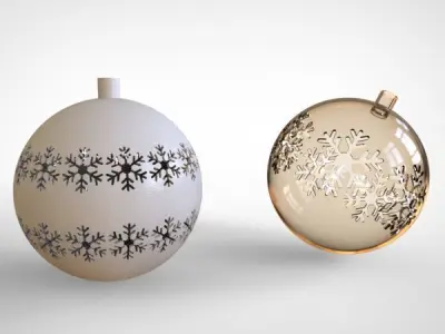 Christmas Ball 3D print model