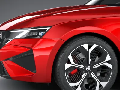 Skoda Octavia RS 2025 3D model