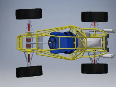 off road vehicle 3d model 3D model