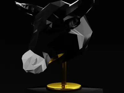 Poly Bull Free 3D model