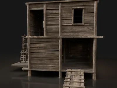 Free for awesome people Free low-poly 3D model 3