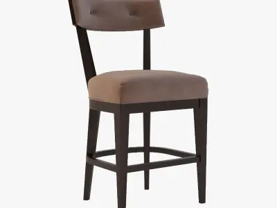 Domicile Crescent Counter Stool 3D model