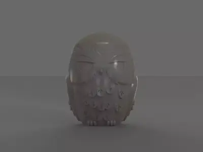 Cute Owl  3D print model