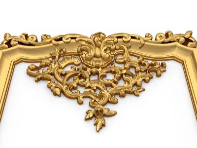 Classic decor ornament 296 3D model