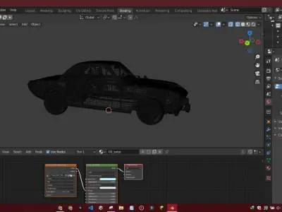 Fulvia Car Model Low Poly Car Low-poly 3D model