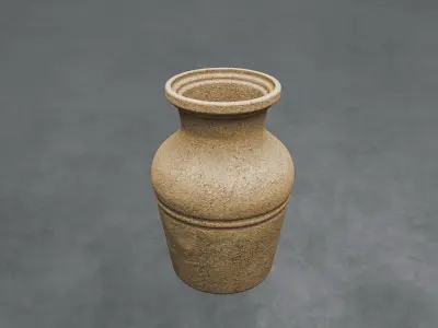 Ancient Vase  Low-poly 3D model