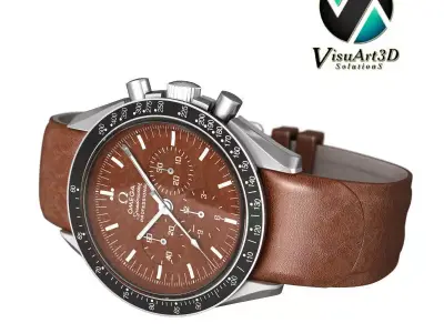 Omega Speedmaster 3D model