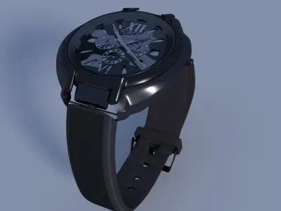 watch 3D model