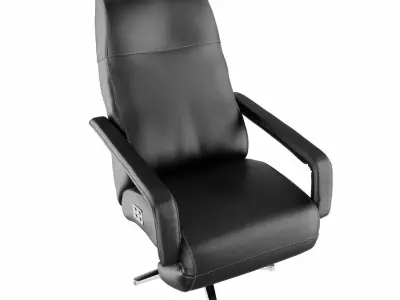 Manual Recliner Chair 3D model