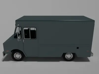 Step Van 3D model