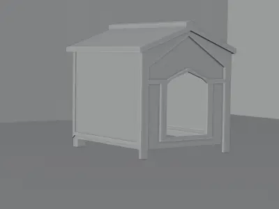 dog house  3D model