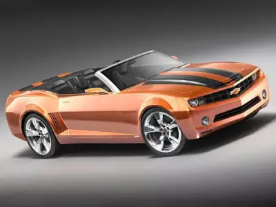 Chevrolet Camaro Concept Convertible CG 3D model