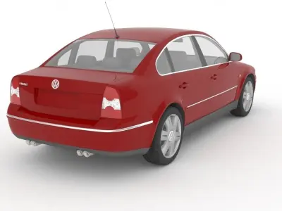 Volkswagen Passat 2009 3D model