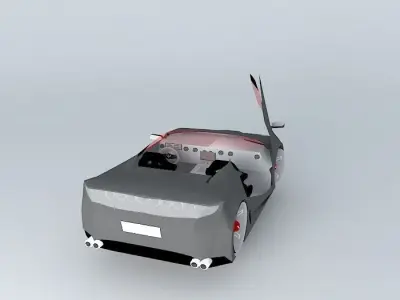 NightFire sports car Free 3D model