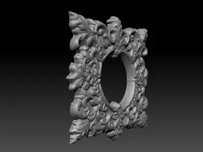 Bas relief Frame 240506 14 3D print model