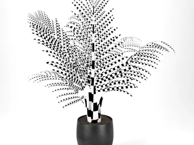 palm plant 3D model