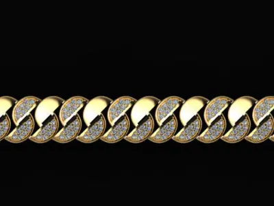 bracelet jewelry 3D print model